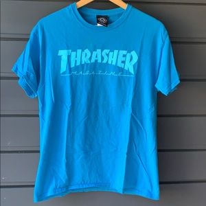 Blue Thrasher magazine t-shirt